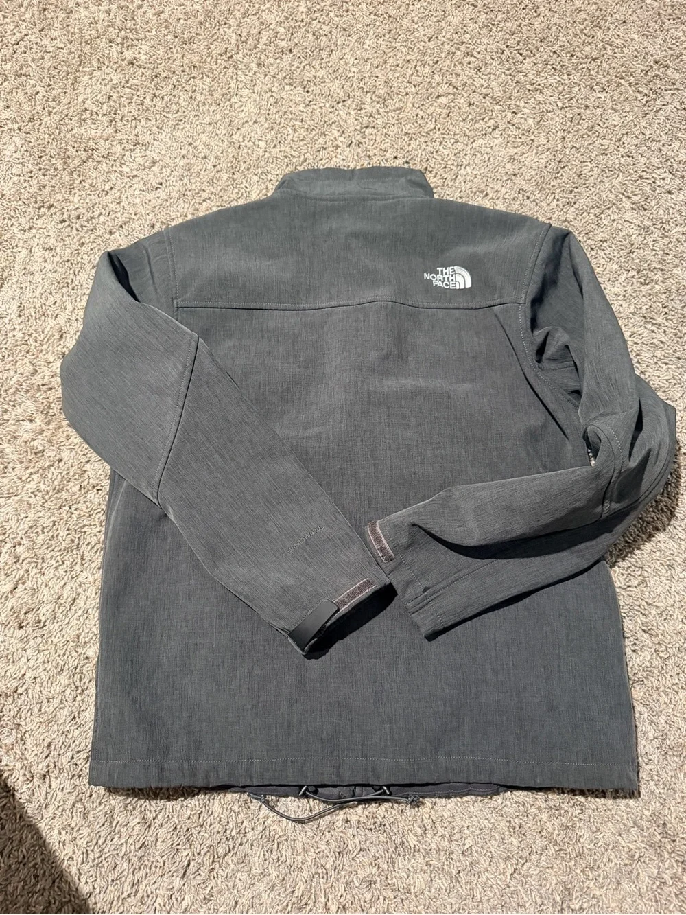 The North Face Men's Dark Gray Full-Zip Performance Jacket